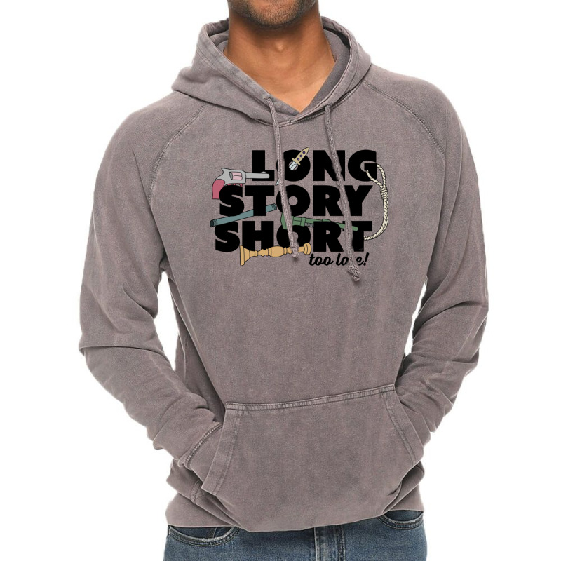 Long Story Short Vintage Hoodie | Artistshot