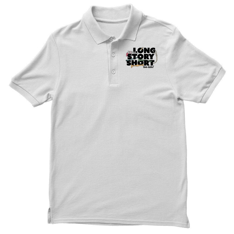 Long Story Short Men's Polo Shirt | Artistshot