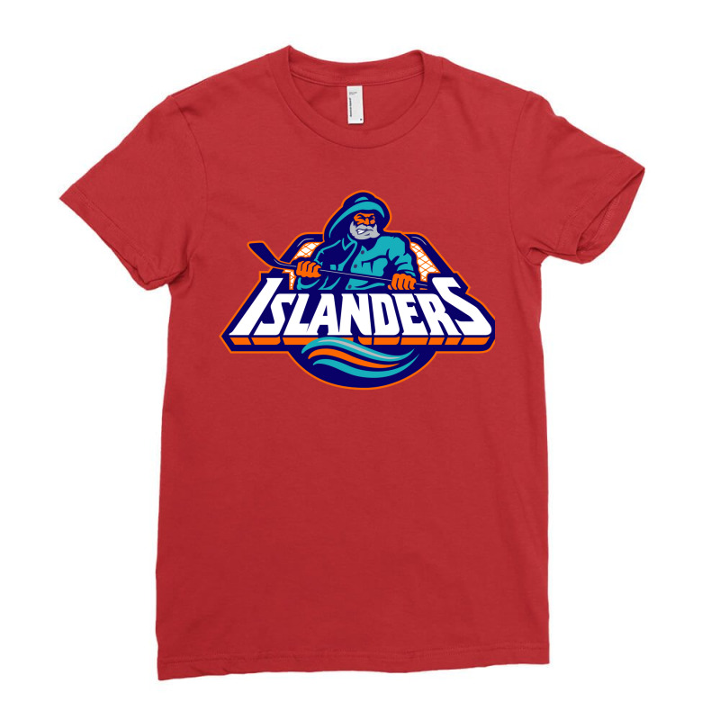 Islanders Ladies Fitted T-Shirt by furiyaslakij | Artistshot