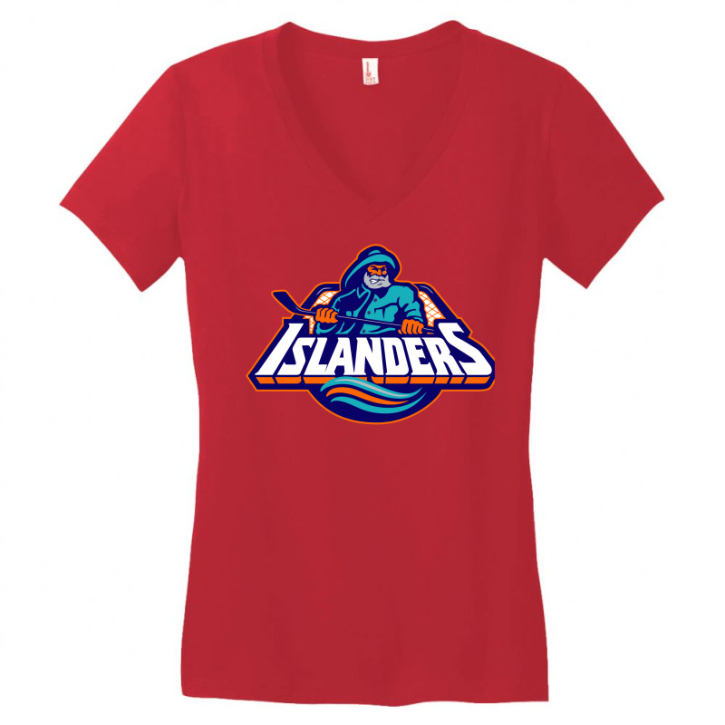 Islanders Women's V-Neck T-Shirt by furiyaslakij | Artistshot