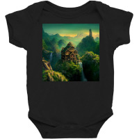 View Old Castle Baby Bodysuit | Artistshot