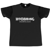 Hitchhiking Indonesia - White Graphic T-shirt | Artistshot