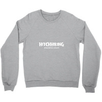 Hitchhiking Indonesia - White Crewneck Sweatshirt | Artistshot