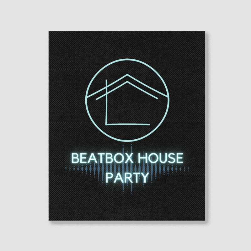 Beatbox House Party Portrait Canvas Print | Artistshot