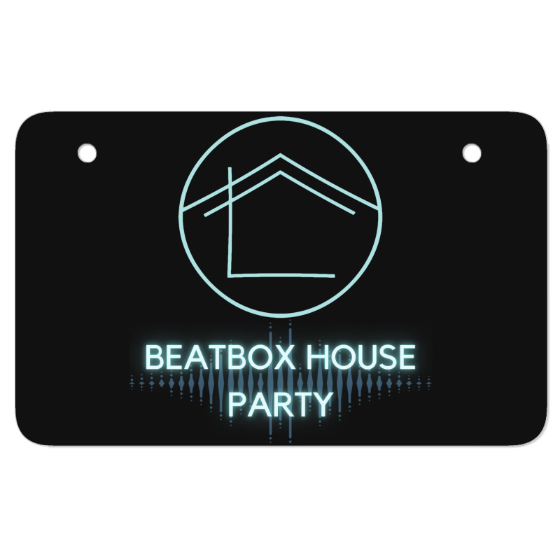 Beatbox House Party Atv License Plate | Artistshot