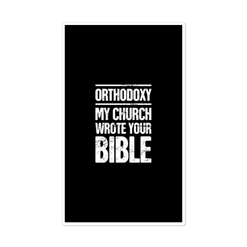 Greek Orthodox  Eastern Orthodox   Bible Sticker | Artistshot