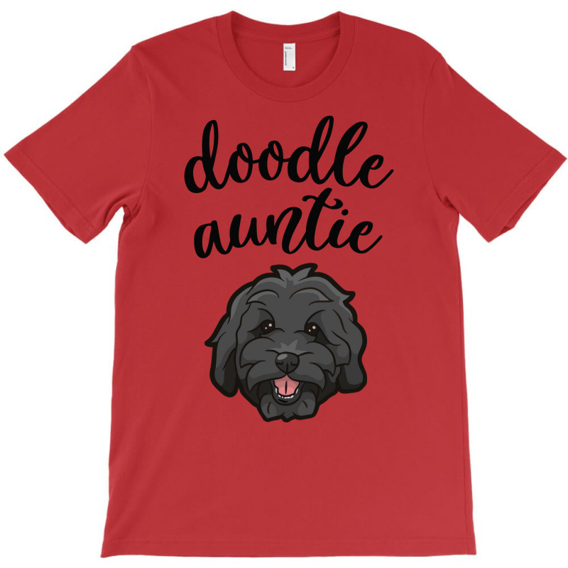 Goldendoodle Aunt Cute Doodle Auntie Gift Green T-shirt | Artistshot