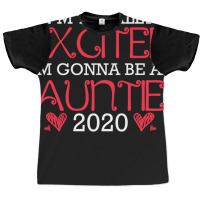 Im Totally Excited Im Gonna Be Auntie Vintage Graphic T-shirt | Artistshot