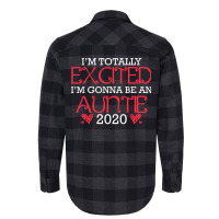 Im Totally Excited Im Gonna Be Auntie Vintage Flannel Shirt | Artistshot