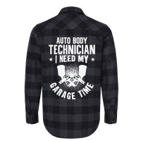 Auto Body Technician Vehicle Repair Car Maintenanc Flannel Shirt | Artistshot