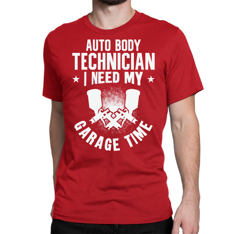 Auto Body Technician Vehicle Repair Car Maintenanc Classic T-shirt | Artistshot