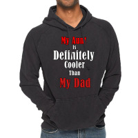 My Aunt Is Definitely Cooler Than My Dad Cool Red Vintage Hoodie | Artistshot