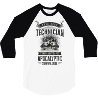 Auto Body Technician Post Apocalyptic Survival Ski 3/4 Sleeve Shirt | Artistshot