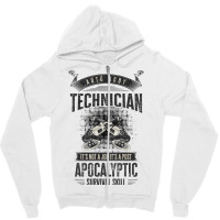 Auto Body Technician Post Apocalyptic Survival Ski Zipper Hoodie | Artistshot