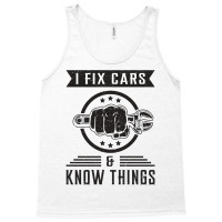 Mechanic Car Mechanical Mechanics Sayings Gift Hip Tank Top | Artistshot