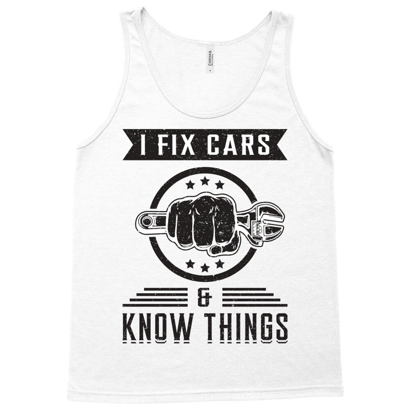 Mechanic Car Mechanical Mechanics Sayings Gift Hip Tank Top | Artistshot