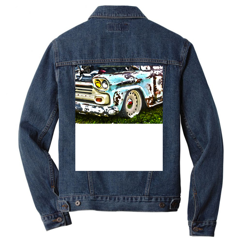 Patina Truck Trending Men Denim Jacket | Artistshot