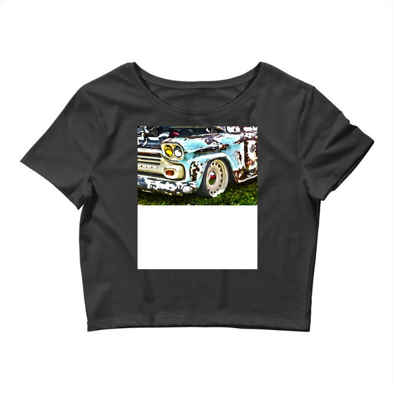 Patina Truck Trending Crop Top by neyoyvutisau | Artistshot