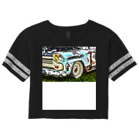 Patina Truck Trending Scorecard Crop Tee | Artistshot