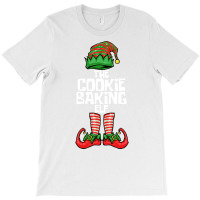 Christmas Cookie Baking Elf Music T-shirt | Artistshot