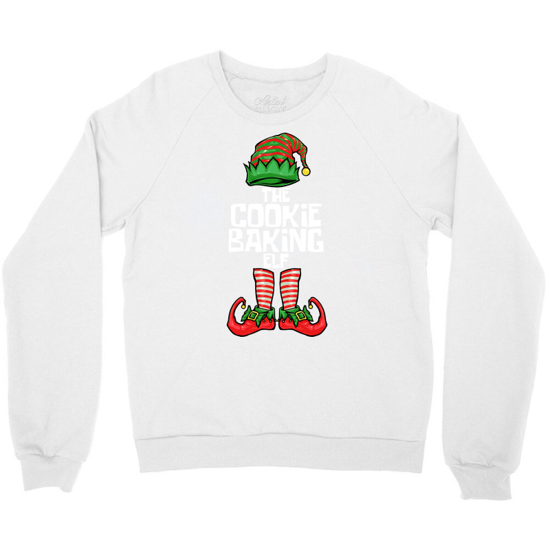 Christmas Cookie Baking Elf Music Crewneck Sweatshirt by bonitamella8 | Artistshot