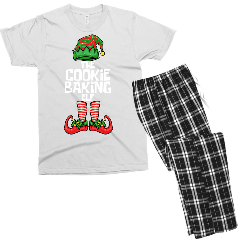 Christmas Cookie Baking Elf Music Men's T-shirt Pajama Set by bonitamella8 | Artistshot