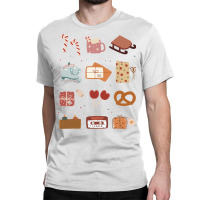 Christmas Doodles Trending Classic T-shirt | Artistshot