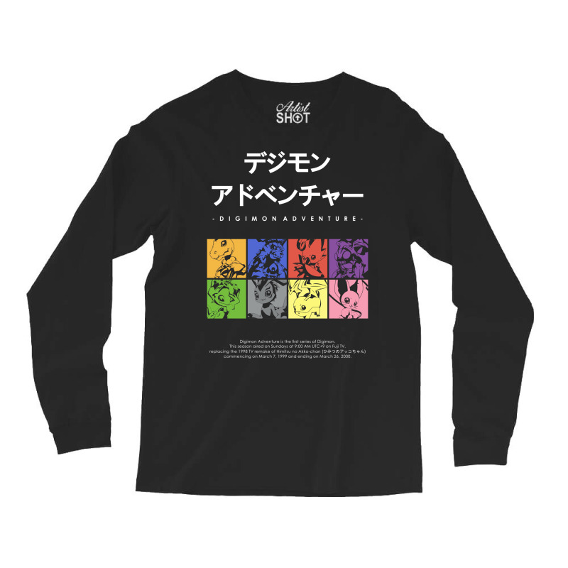 Digimon Adventure Long Sleeve Shirts by klarieafcerf | Artistshot