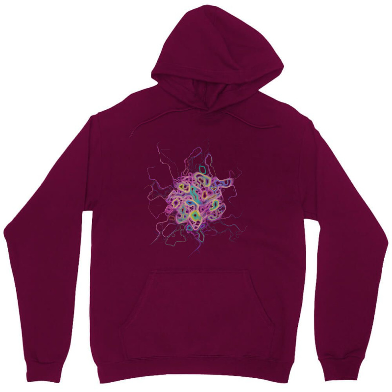 Creature 612 Digital Hippie Unisex Hoodie by tchofskitio | Artistshot