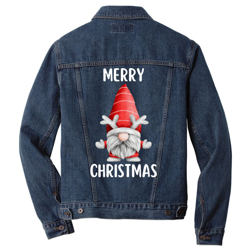 Merry Christmas Funny Christmas  20230216t05311161 Men Denim Jacket by poholdelanic | Artistshot