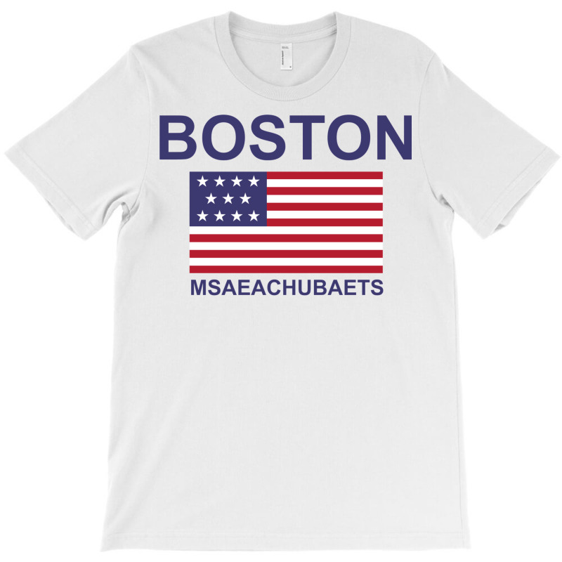 Boston Msaeachubaets T-shirt | Artistshot