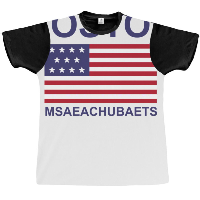 Boston Msaeachubaets Graphic T-shirt | Artistshot