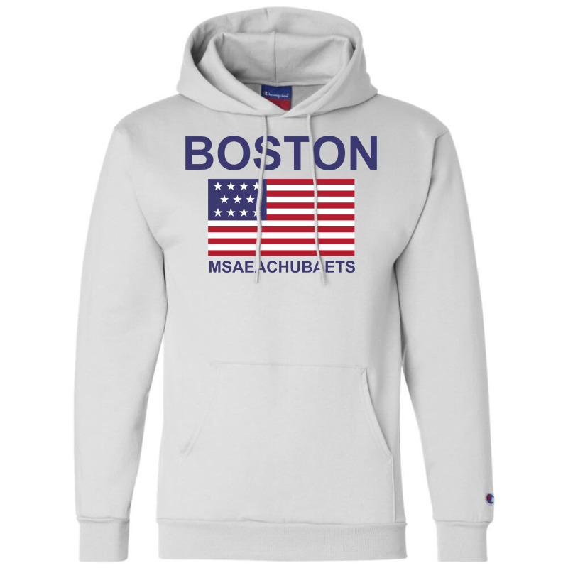 Boston Msaeachubaets Champion Hoodie | Artistshot