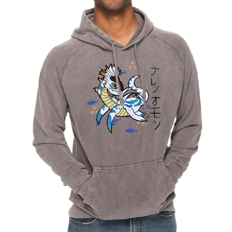 Digimon Plesiomon Vintage Hoodie | Artistshot