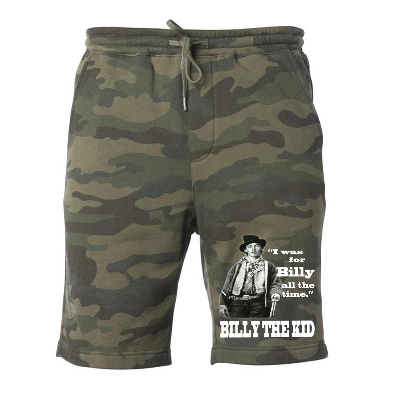 I Was For Billy The Kid All The Time Fleece Short by ceceliodalisc | Artistshot