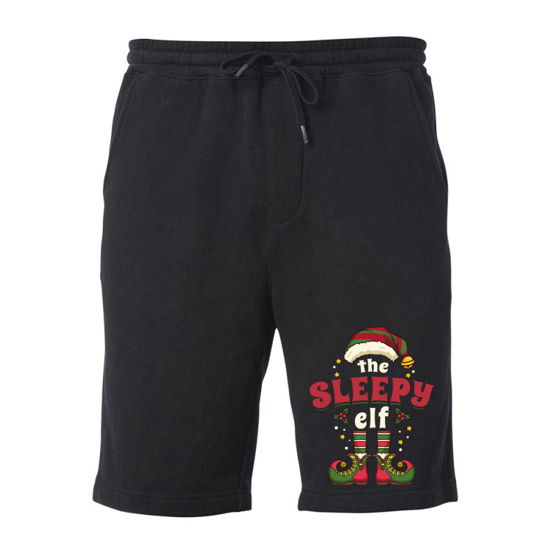 Christmas Sleepy Elf Summer Fleece Short | Artistshot