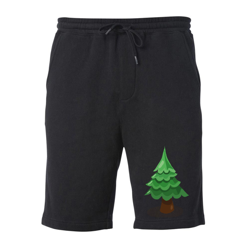 Christmas Tree Summer Fleece Short | Artistshot