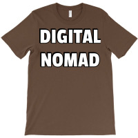 Digital Nomad Girl T-shirt | Artistshot