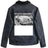 1941 Packard 110 Special Convertible 80s Unisex Sherpa-lined Denim Jacket | Artistshot