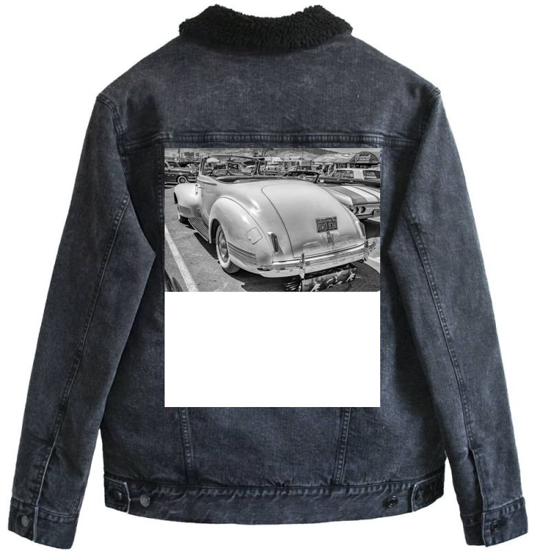 1941 Packard 110 Special Convertible 80s Unisex Sherpa-lined Denim Jacket | Artistshot