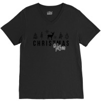 Christmas Vibes Aesthetic V-neck Tee | Artistshot