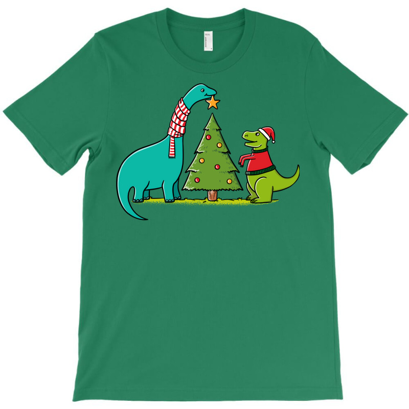 Dinosaurs Christmas Funny T-shirt | Artistshot