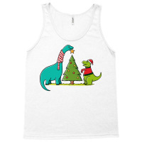 Dinosaurs Christmas Funny Tank Top | Artistshot