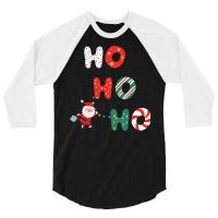 Ho Ho Ho Hippie 3/4 Sleeve Shirt | Artistshot