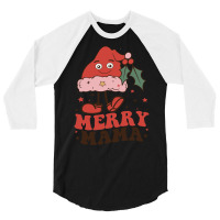 Merry Mama Funny 3/4 Sleeve Shirt | Artistshot