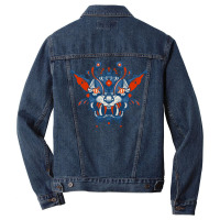 Monster Mask Girl Men Denim Jacket | Artistshot