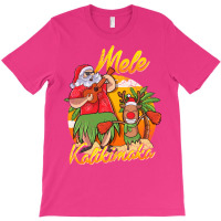 Mele Kalikimaka Santa Hawaiian Christmas In July H T-shirt | Artistshot