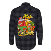 Mele Kalikimaka Santa Hawaiian Christmas In July H Flannel Shirt | Artistshot