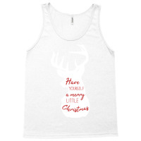 Have Yourself A Merry Little Christmas 70s Tank Top | Artistshot