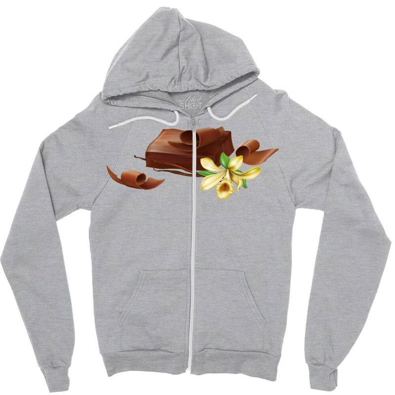 Chocolate Girl Zipper Hoodie | Artistshot